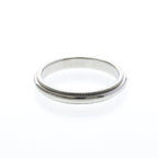 Tiffany Milgrain Band Ring · Platinum