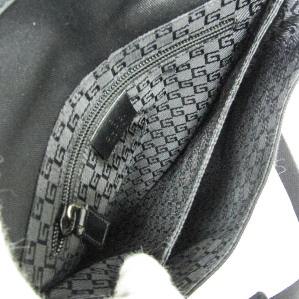 Gucci Nylon & Leather Shoulder Bag