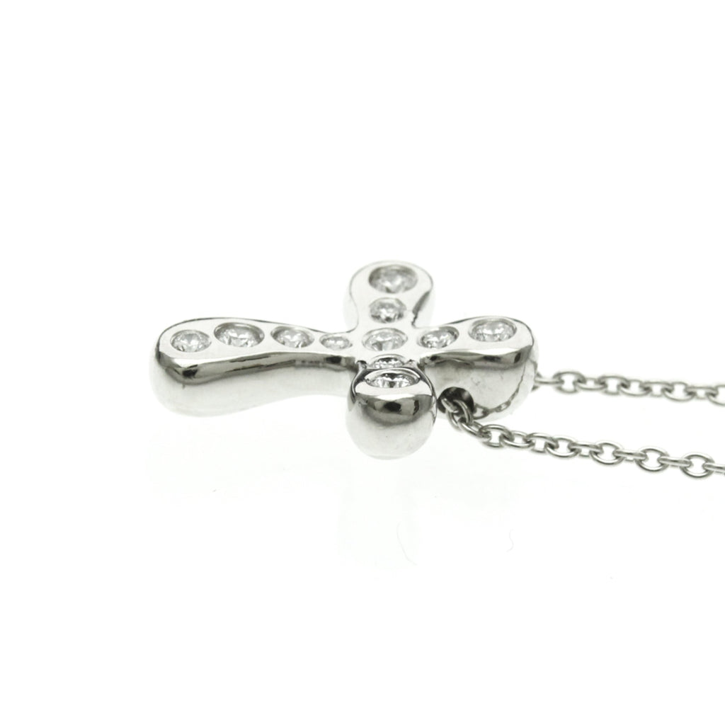 Tiffany Cross Diamond · Platinum