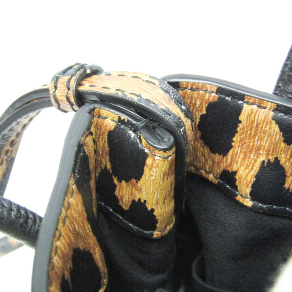 Balenciaga Shopping · Leopard Print Leather
