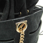 Salvatore Ferragamo Gancini · Suede Leather