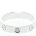 Cartier Mini Love · Diamond · 18K White Gold