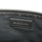 Balenciaga Navy Cabas XS · Canvas & Leather