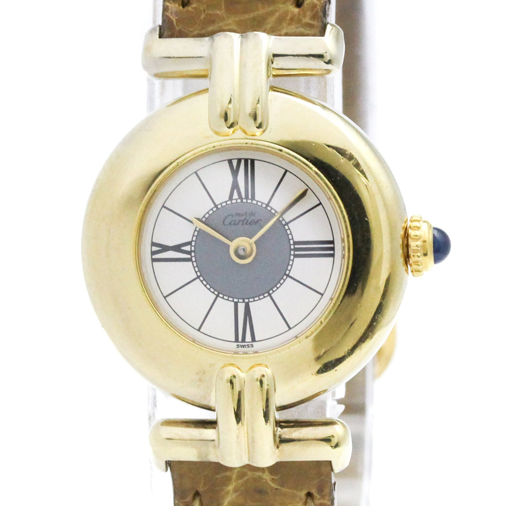 Cartier Must Colisée · Gold Plated · Quartz