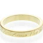 Tiffany Notes Band · 18K Yellow Gold