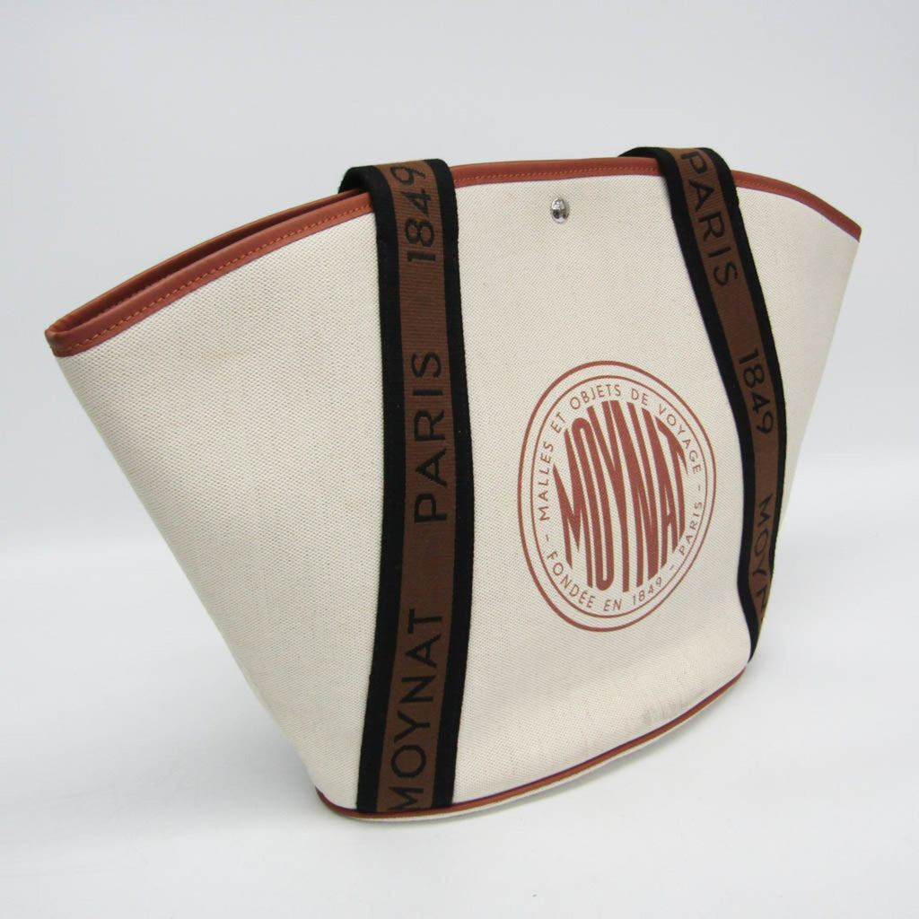 Moynat · Canvas & Leather Tote