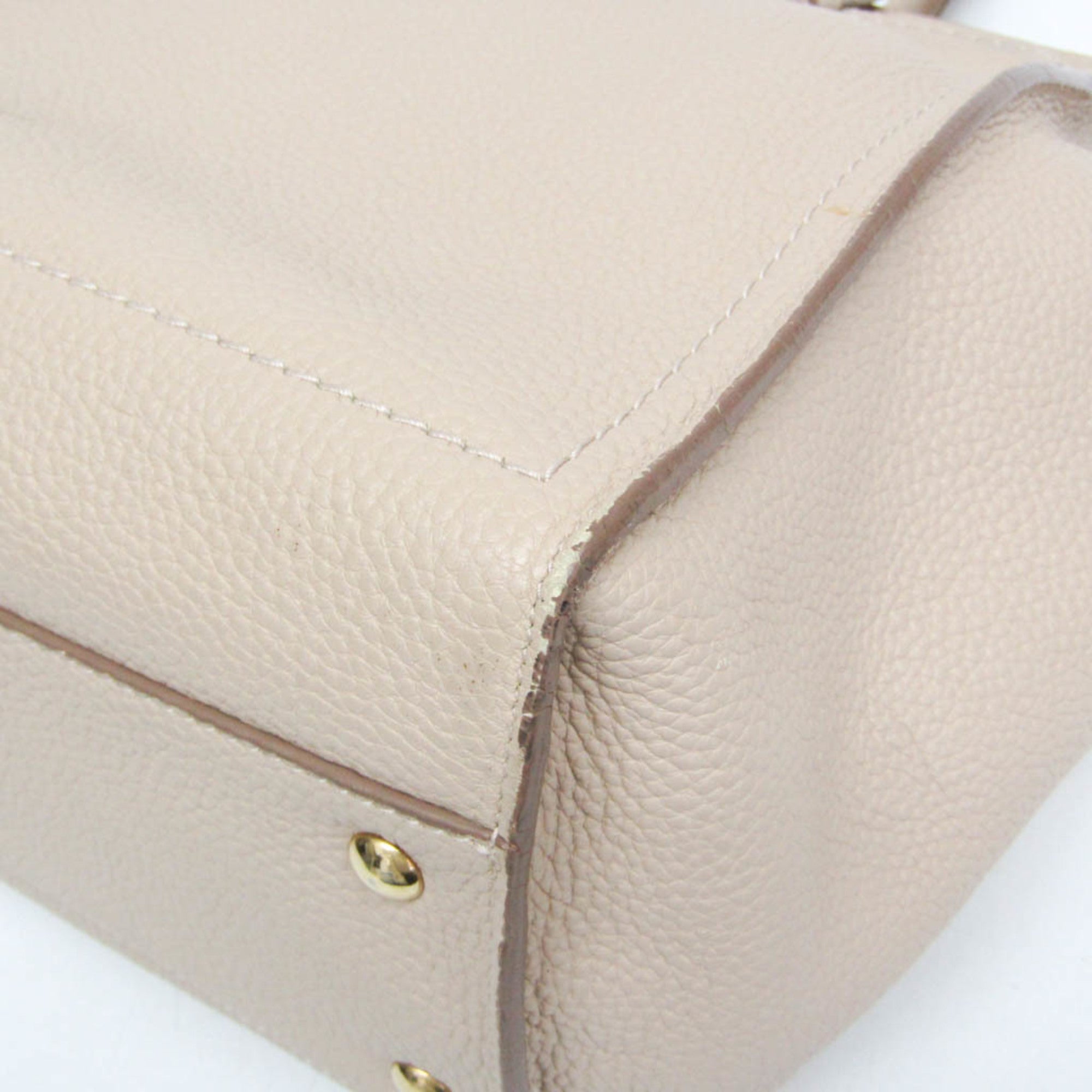 Salvatore Ferragamo Gancini · Leather Tote