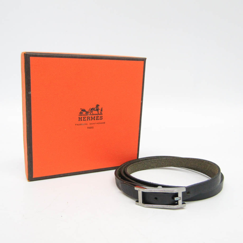 Hermès Hapi · 4-Row Wrap · Leather & Metal