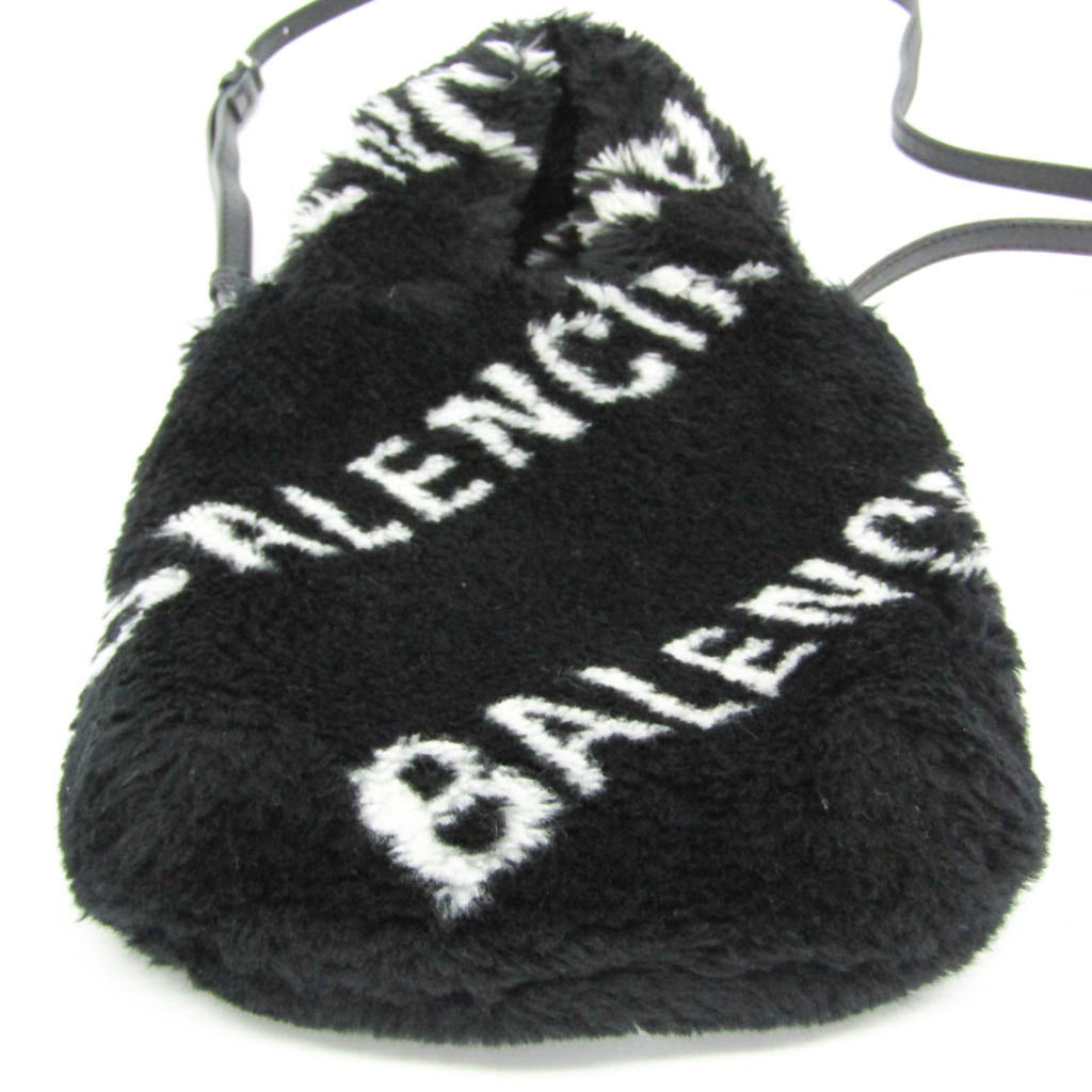 Balenciaga Everyday Phone Holder · Faux Fur