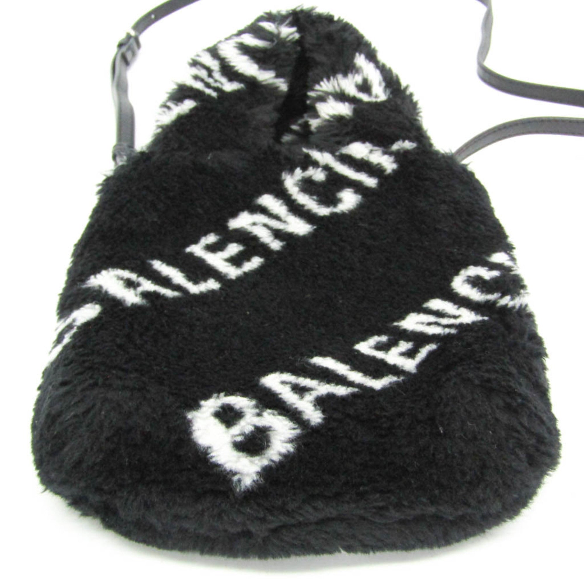 Balenciaga Everyday Phone Holder · Faux Fur