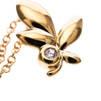 Tiffany Olive Leaf · Diamond · Rose Gold