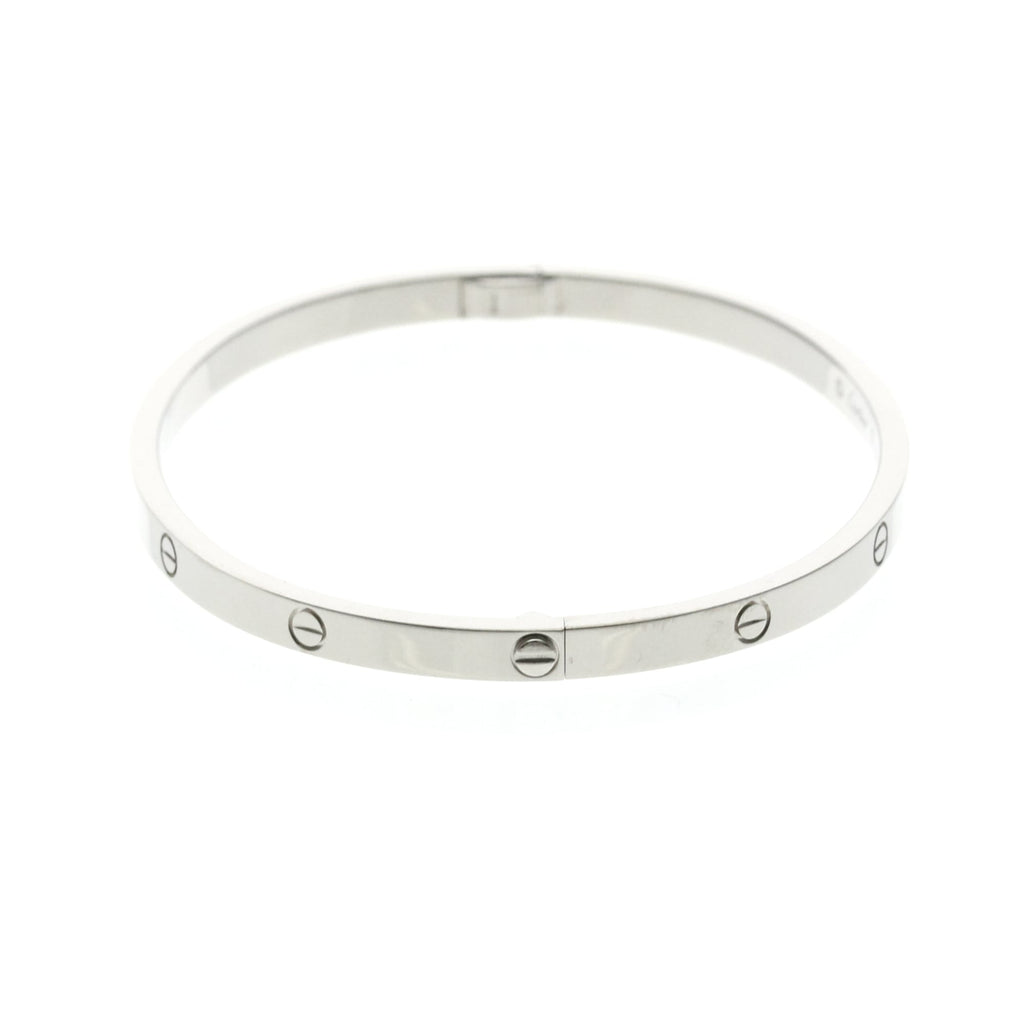 Cartier Love Bracelet SM · 18K White Gold