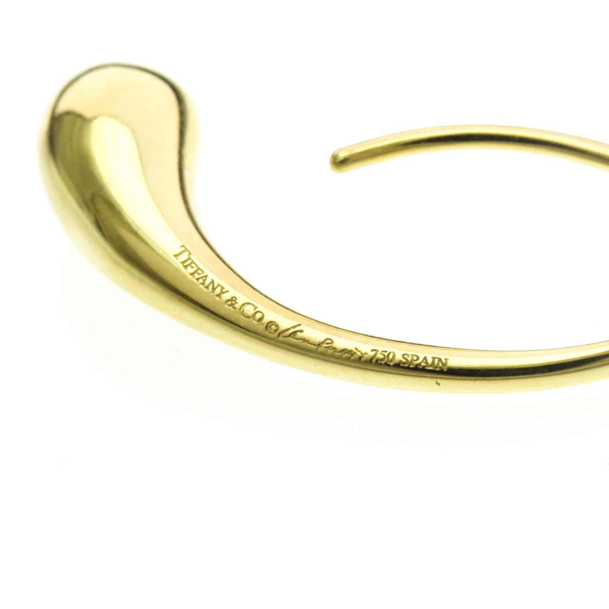 Tiffany Teardrop · 18K Yellow Gold