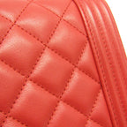 Chanel Boy · Lamb Leather