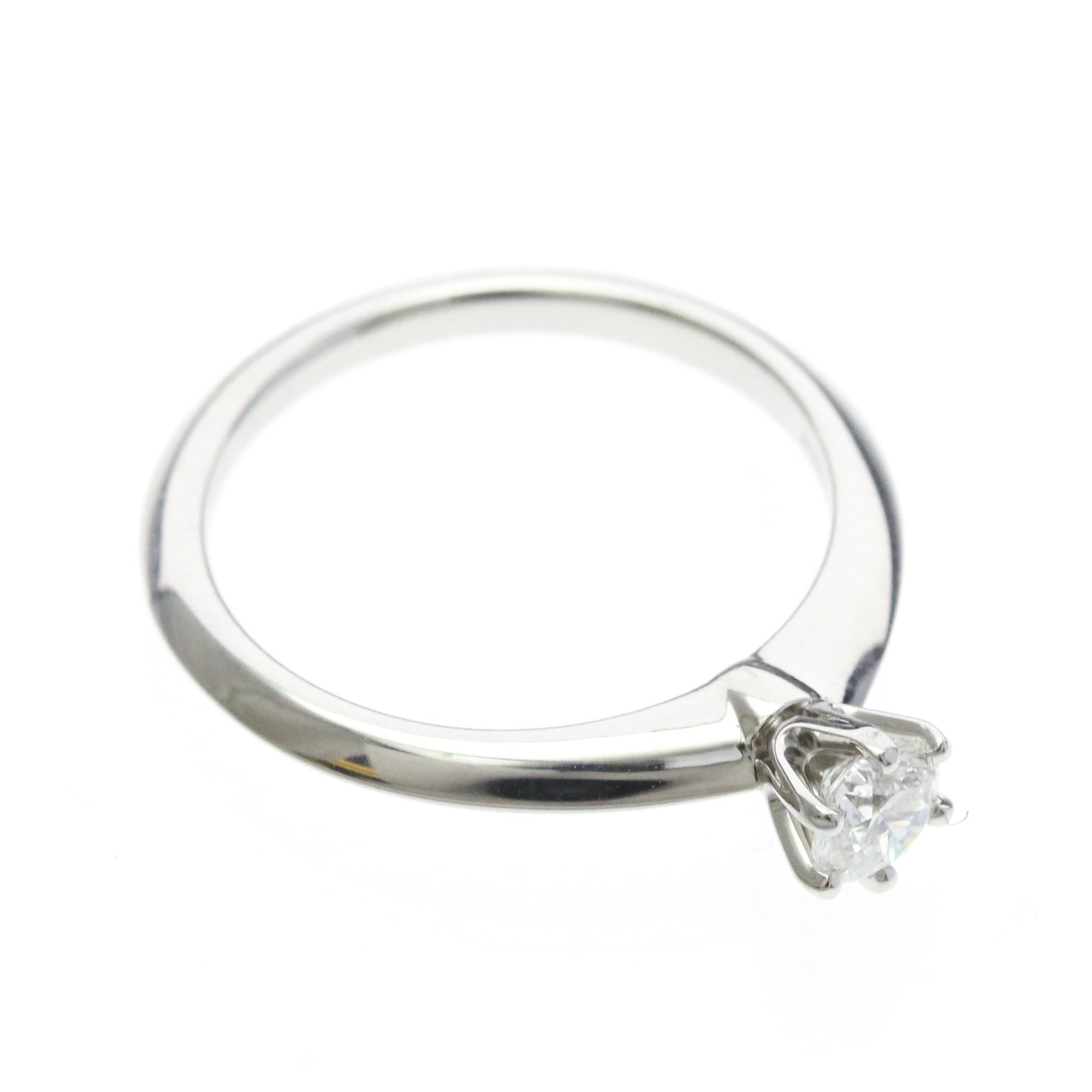 Tiffany Solitaire · 0.42ct Diamond · Platinum