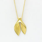 Tiffany Leaf Fin · 18K Yellow Gold