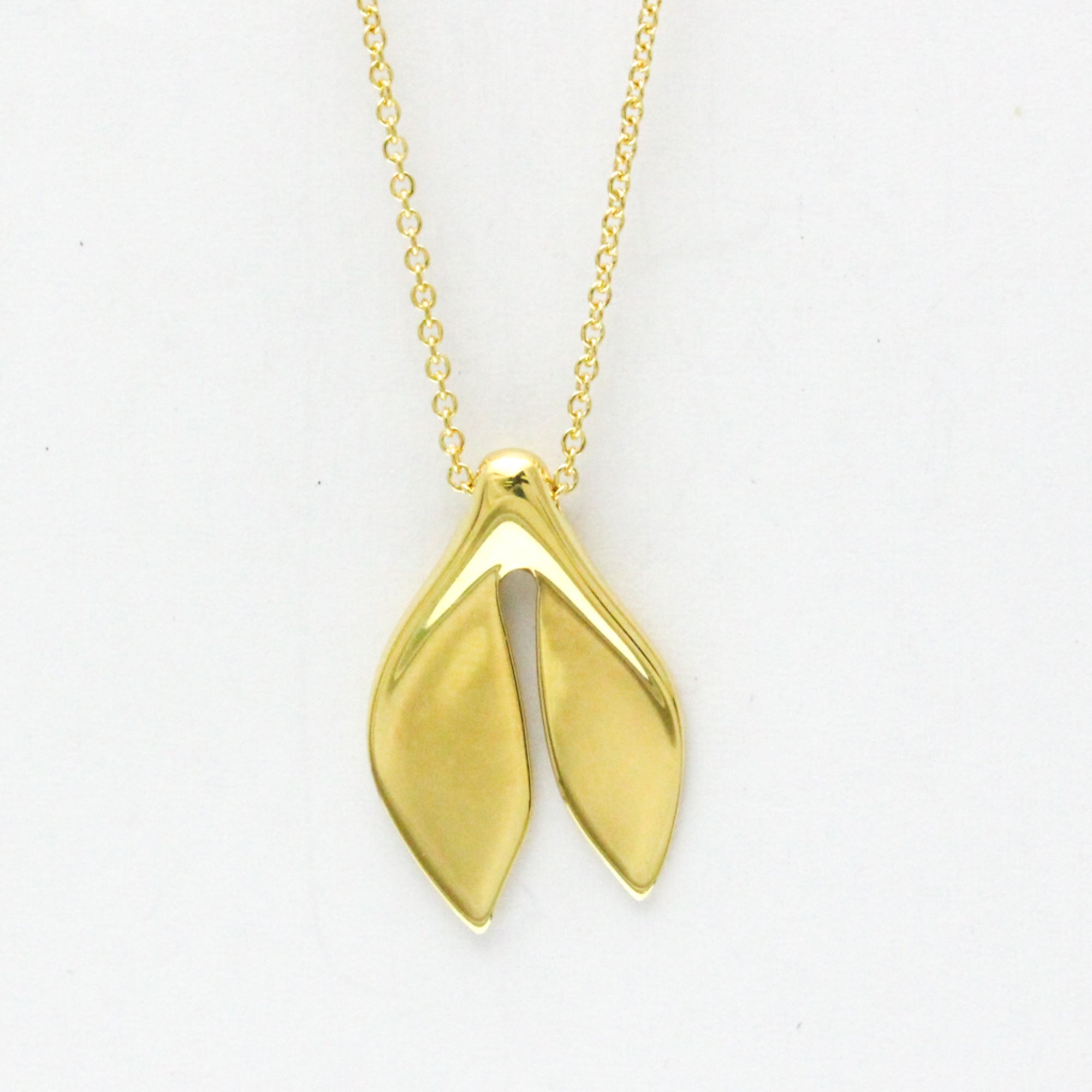 Tiffany Leaf Fin · 18K Yellow Gold