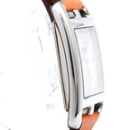 Hermès Cape Cod Double Tour · Steel · Leather