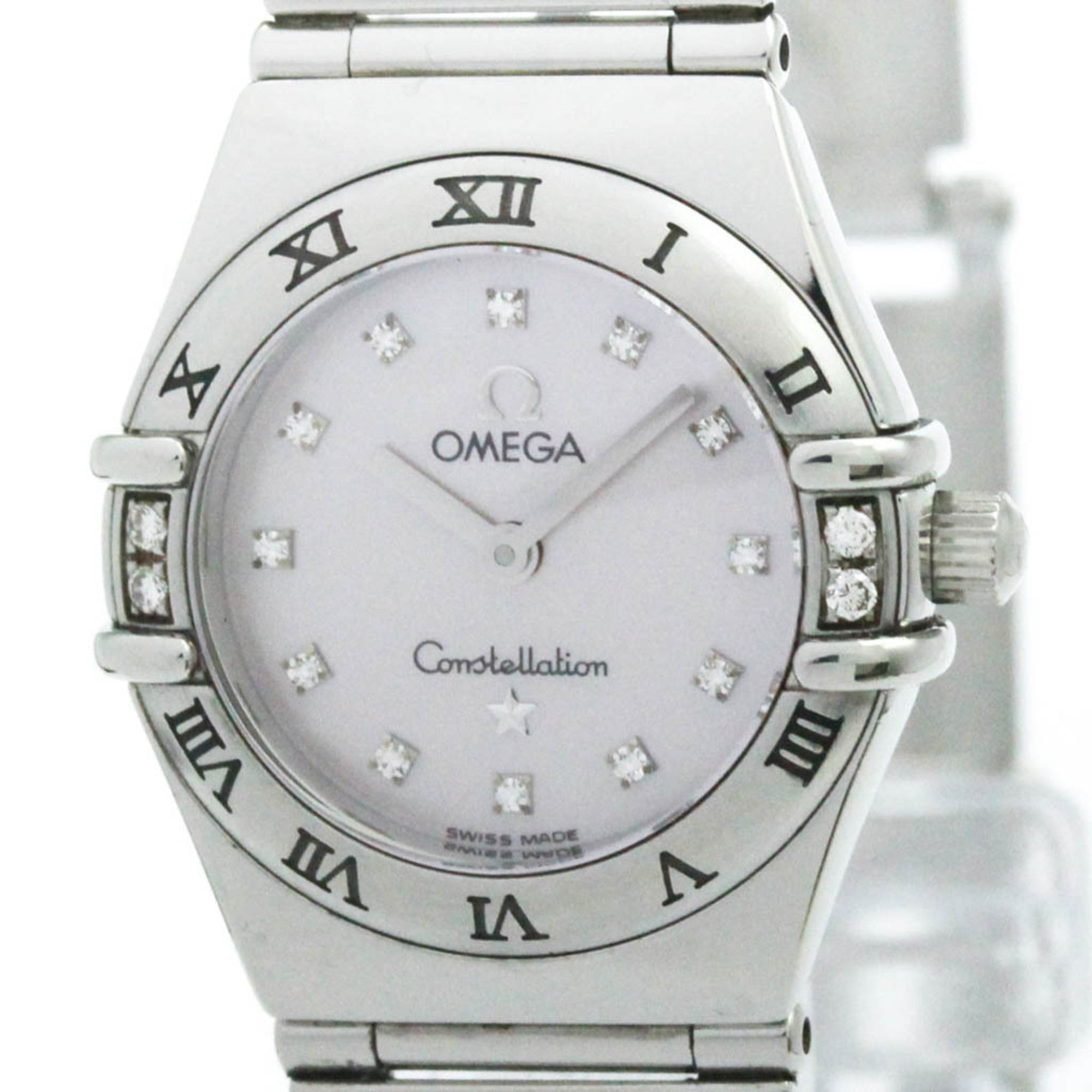 Omega Constellation · Diamond · Mother-of-Pearl