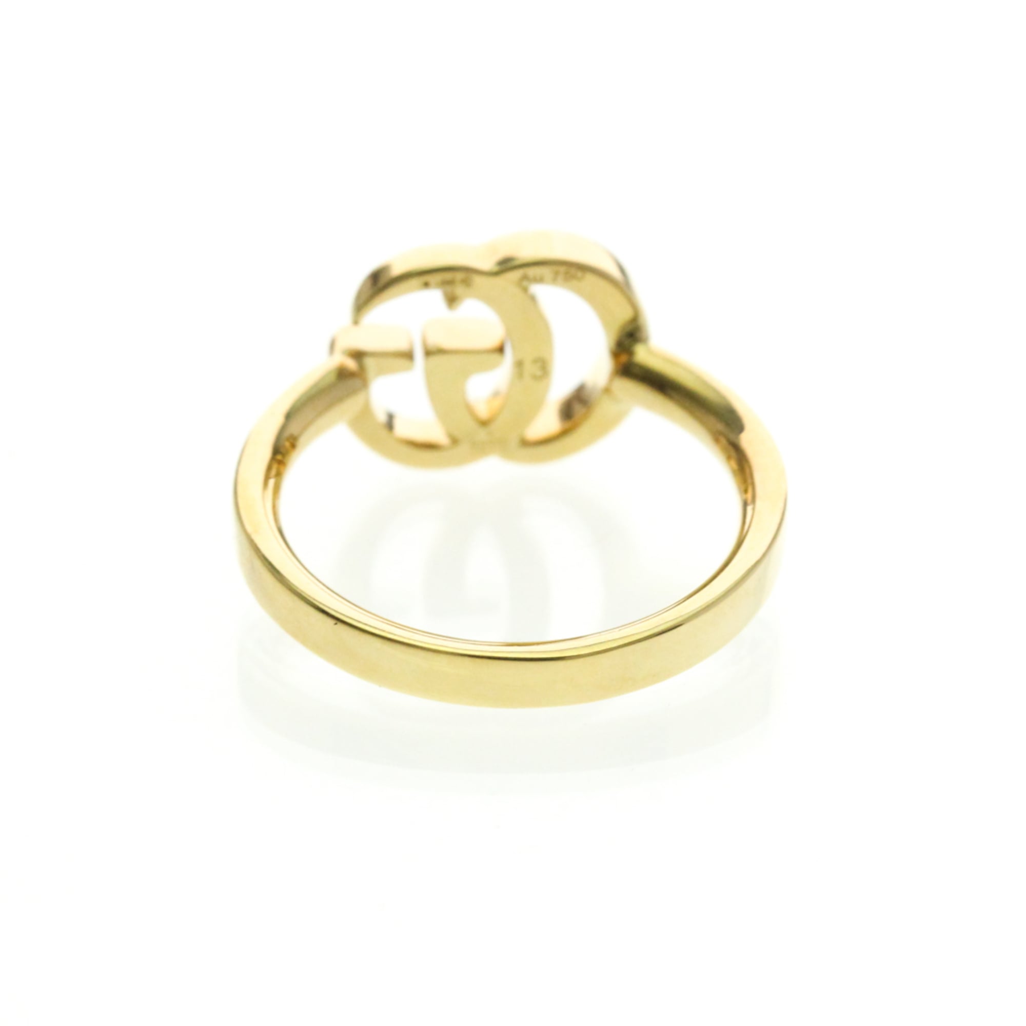 Gucci GG · 18K Yellow Gold Ring