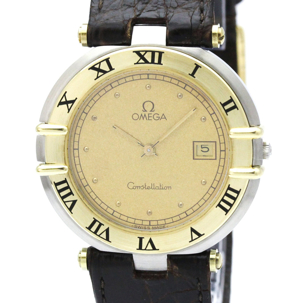 Omega Constellation · 18K Gold Steel · Quartz