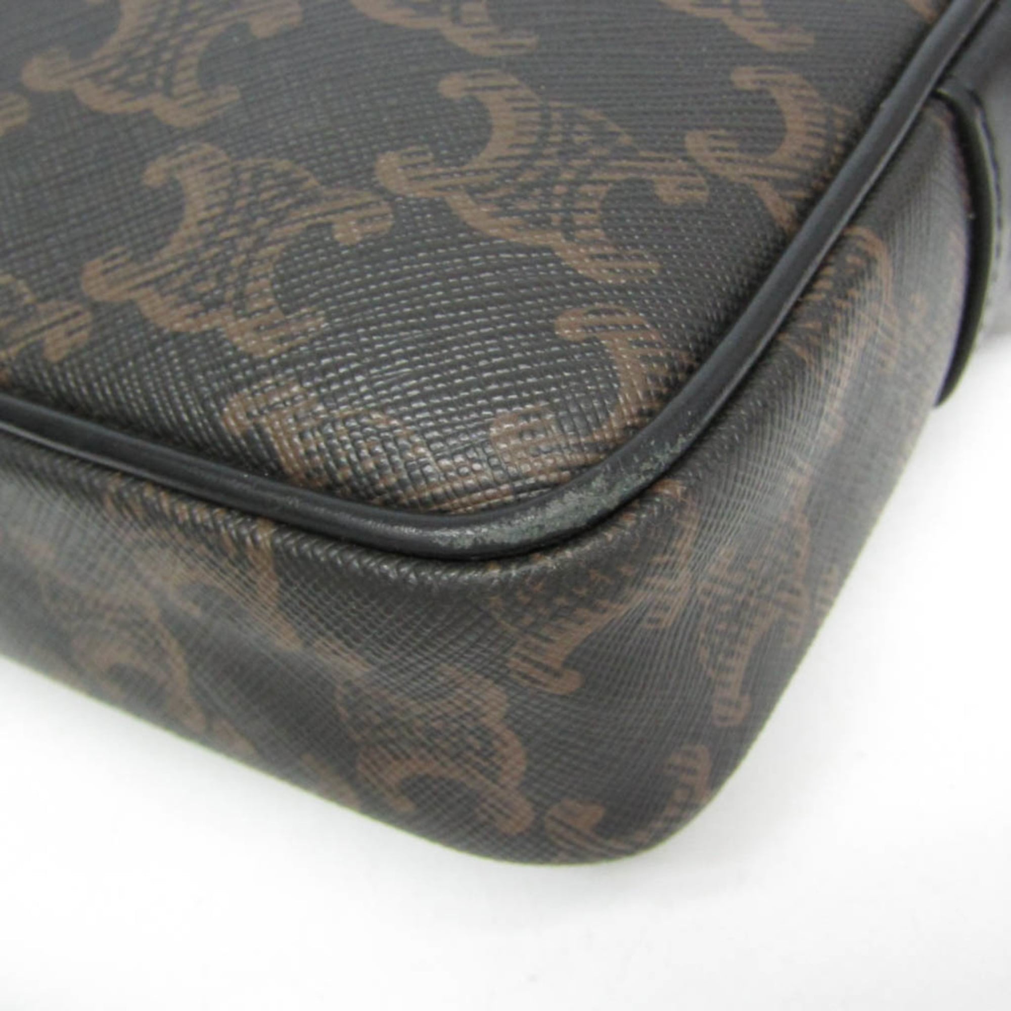 Celine Triomphe Horizontal · Coated Canvas
