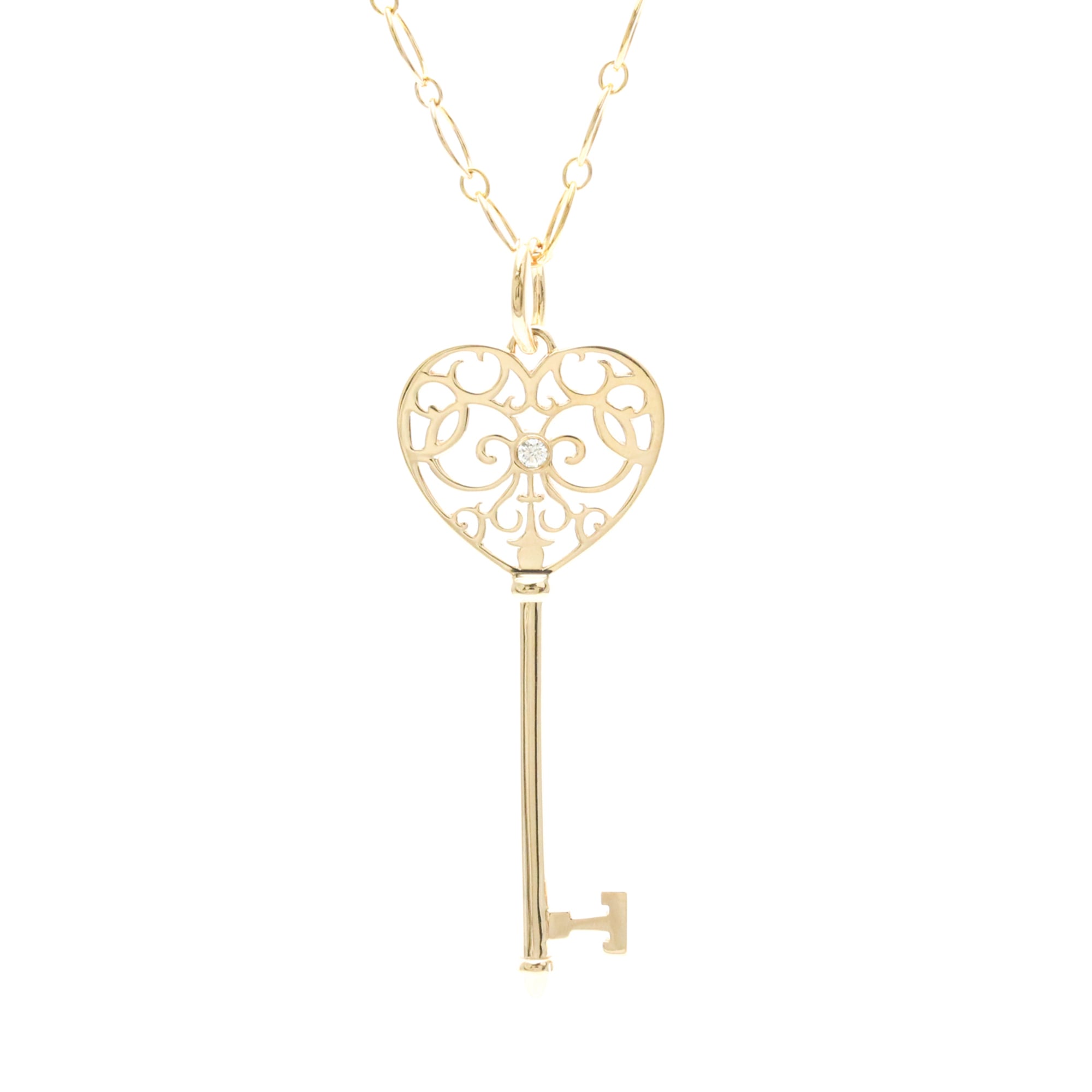 Tiffany Enchanted Heart Key · Rose Gold