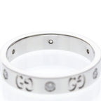 Gucci Icon · 18K White Gold · Diamond