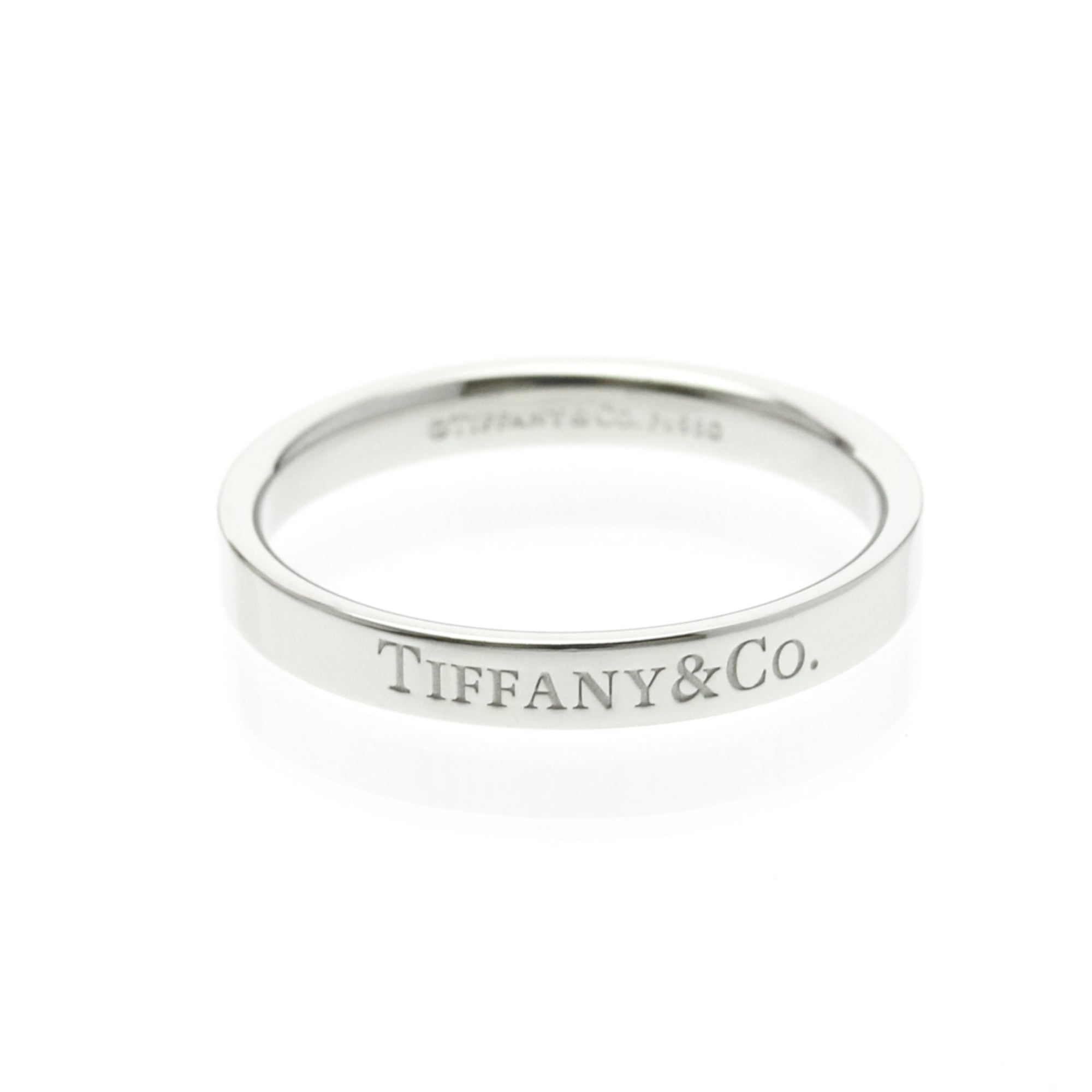 Tiffany Flat Band · Platinum
