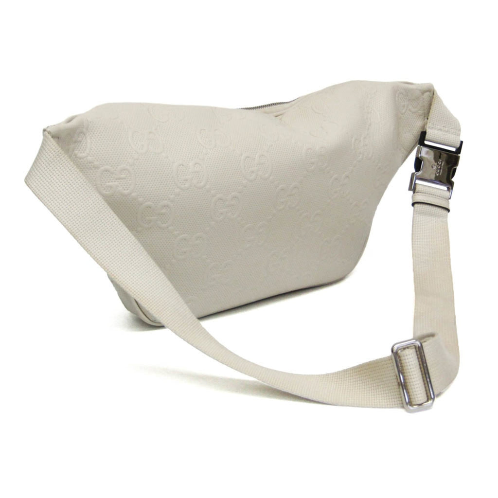 Gucci GG Embossed · Leather Belt Bag