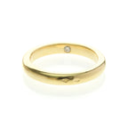 Chaumet Diamond Wedding Band · 18K Yellow Gold