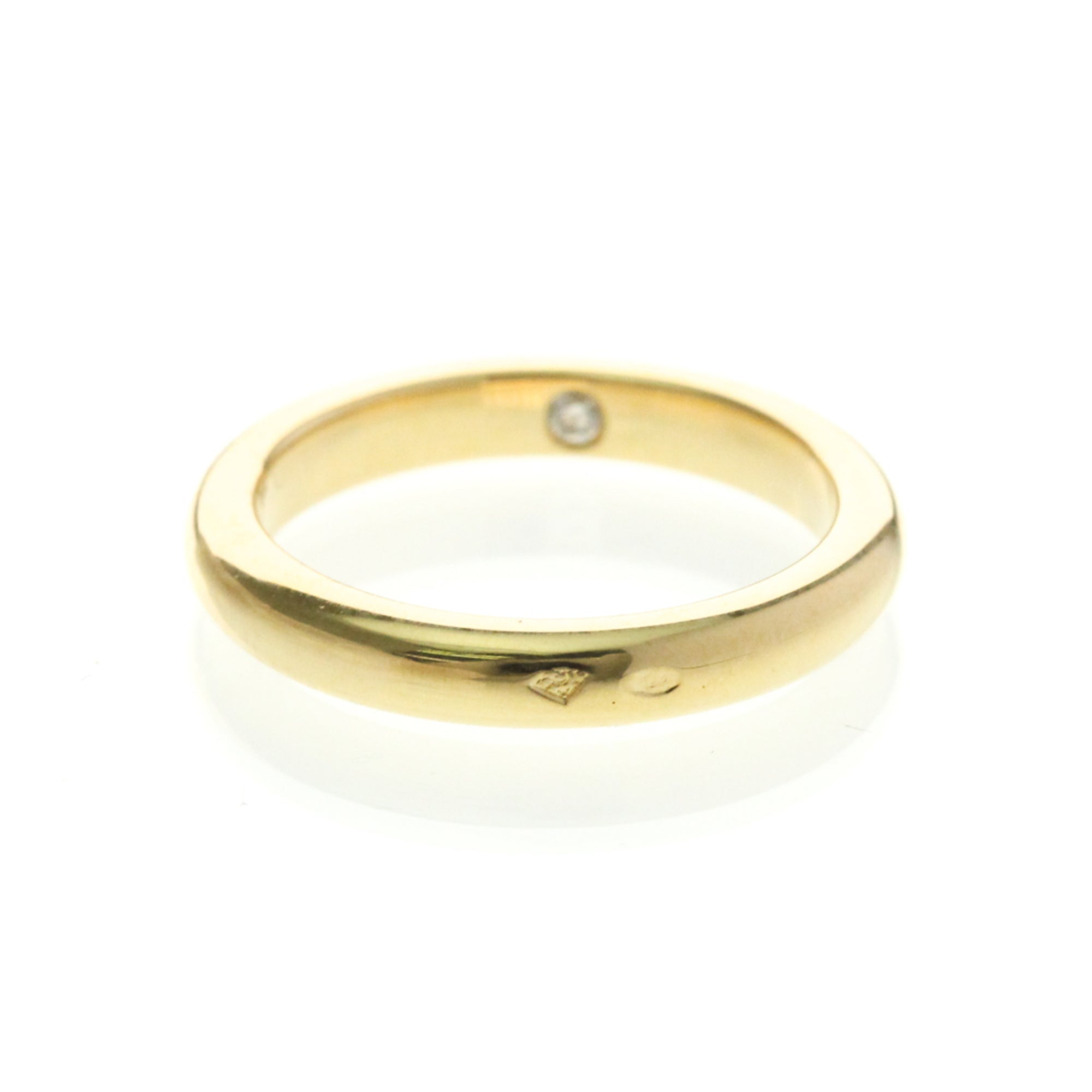 Chaumet Diamond Wedding Band · 18K Yellow Gold