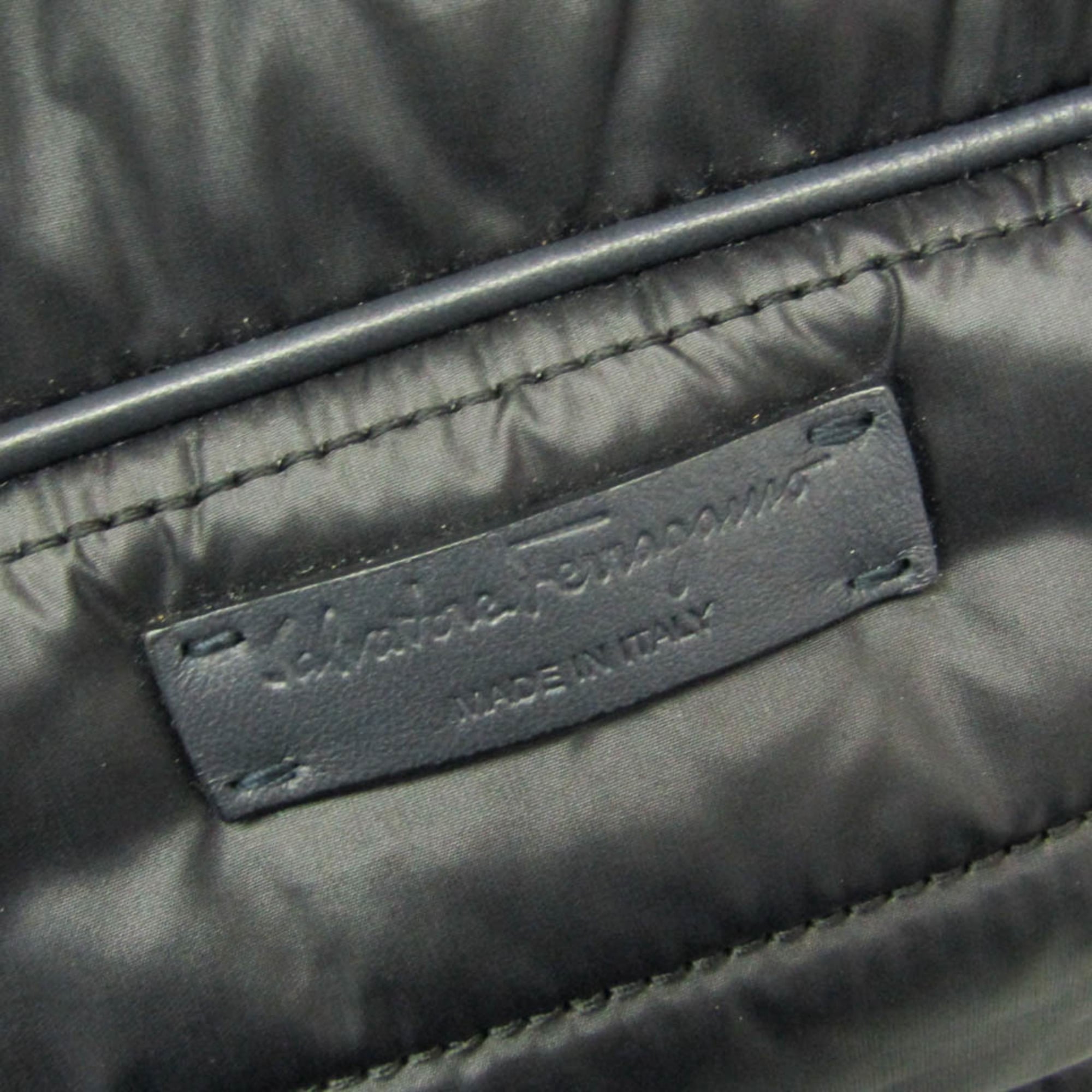 Salvatore Ferragamo Quilted Nylon Shoulder