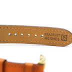 Hermès Heure H · Gold Plated · Quartz