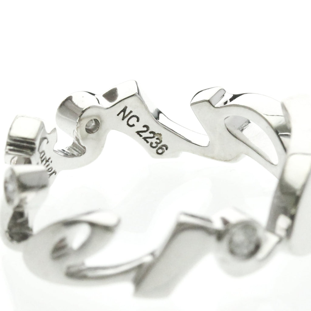 Cartier Signature · Diamond · 18K White Gold