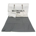 Balenciaga Duty Free Mesh · Leather Tote