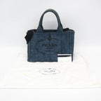 Prada Canapa · Denim Tote