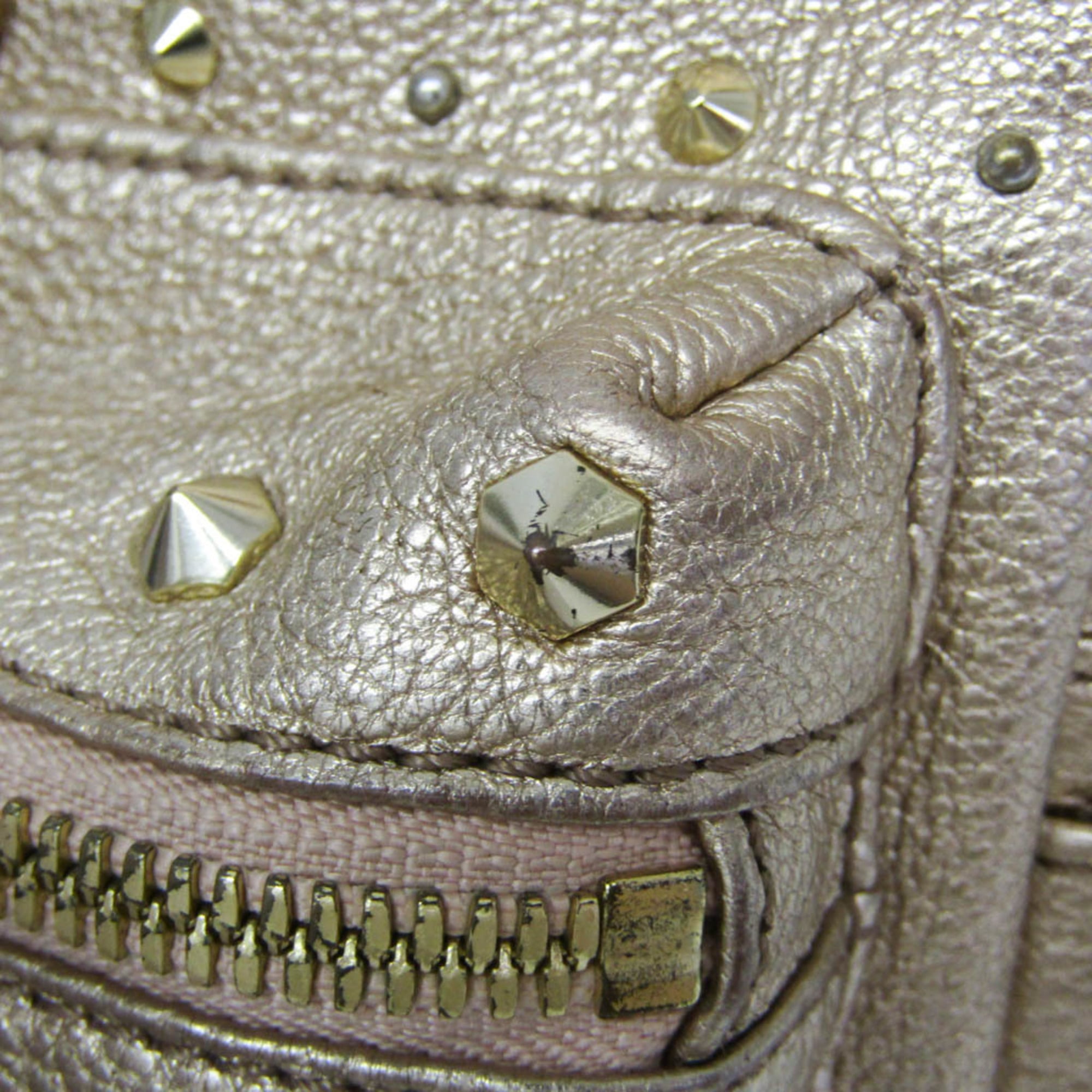 MCM Bebe Boo · Rose Gold Leather