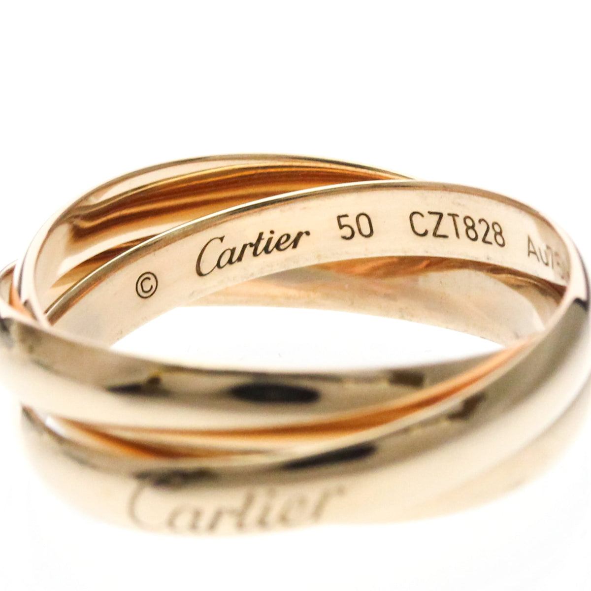 Cartier Trinity · 18K Tri-Gold