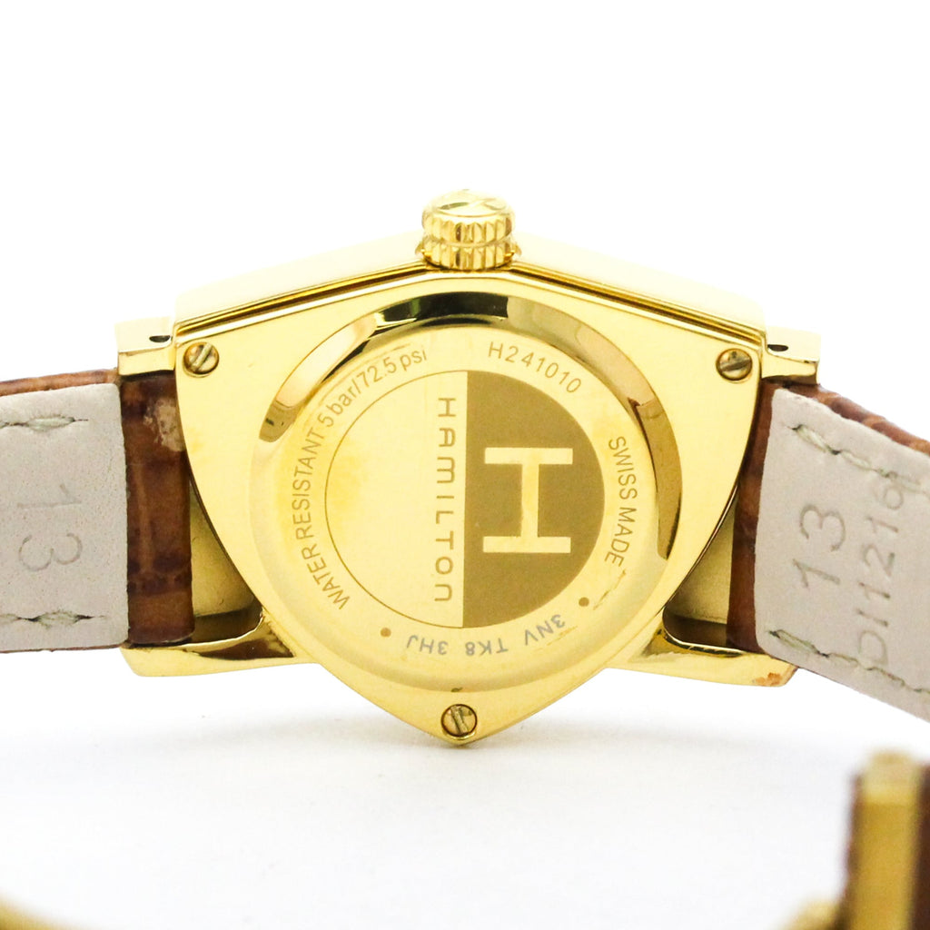 Hamilton Ventura · Gold Plated · Quartz