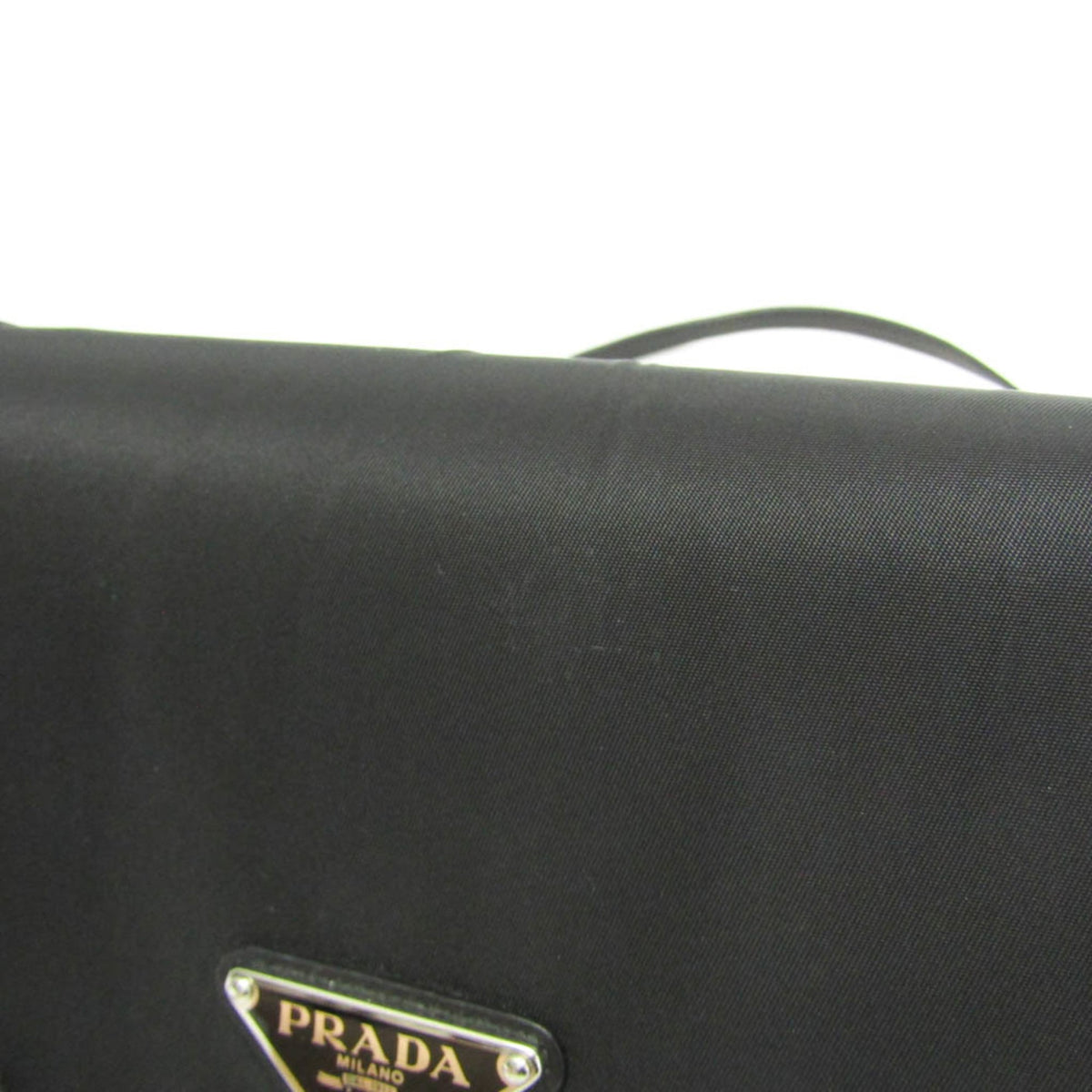 Prada Chain Mini Crossbody · Nylon