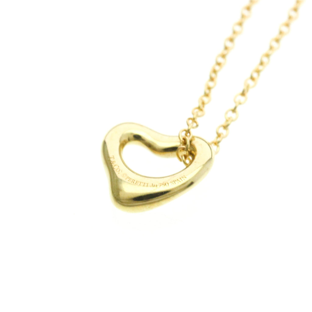Tiffany Open Heart · 18K Yellow Gold