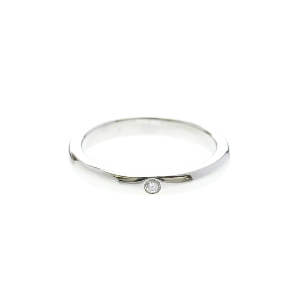 Tiffany Diamond Wedding Band · Platinum