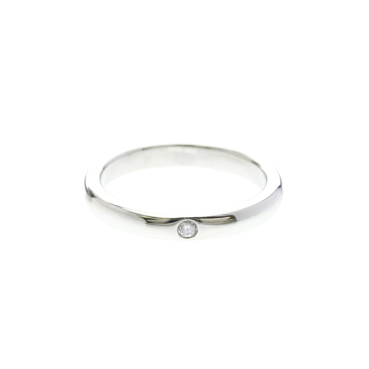 Tiffany Diamond Wedding Band · Platinum