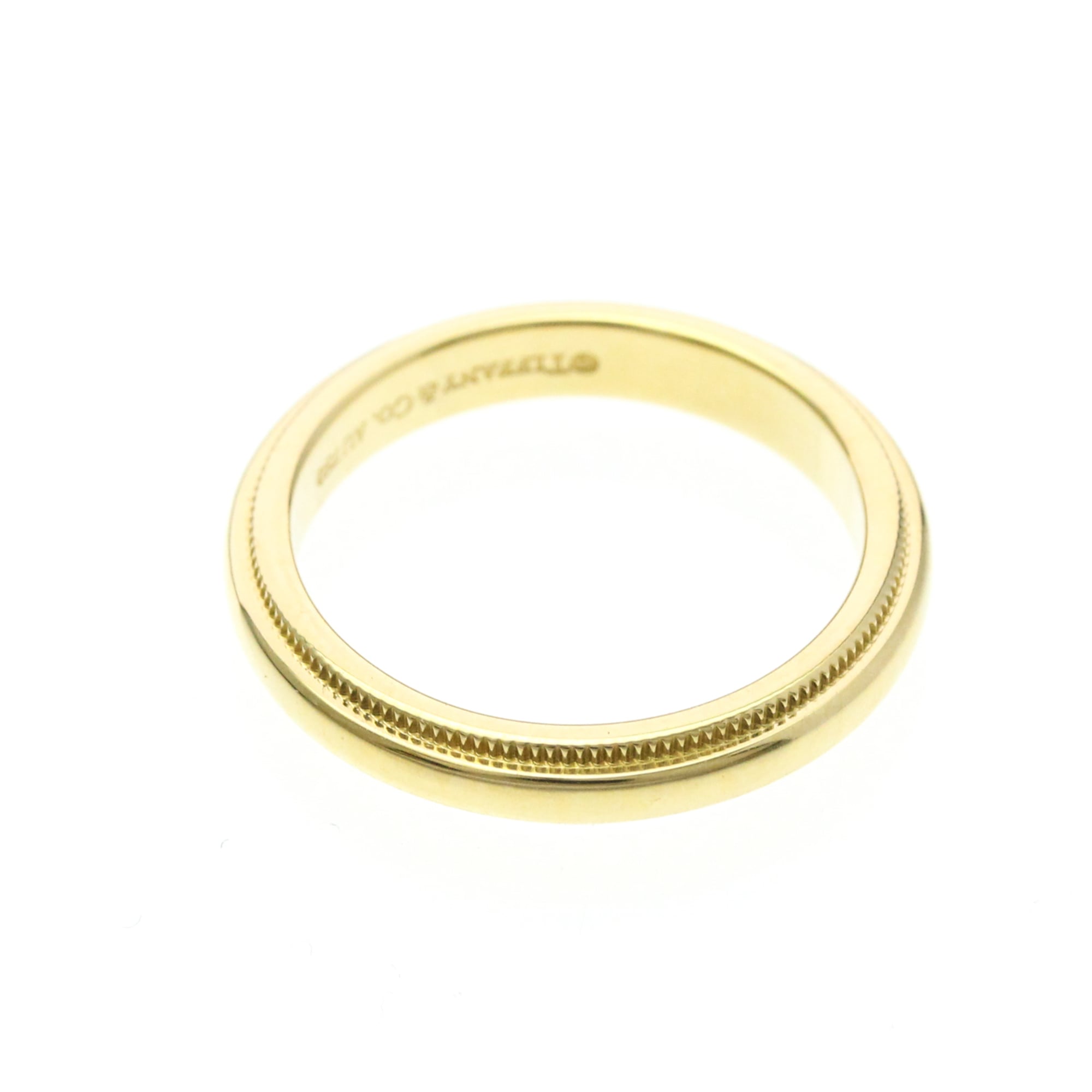 Tiffany Milgrain · 18K Yellow Gold