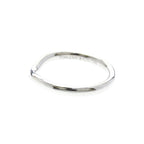 Tiffany Curved Band · Platinum · Diamonds