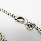 Gucci Double G · Silver 925 Charm Bracelet