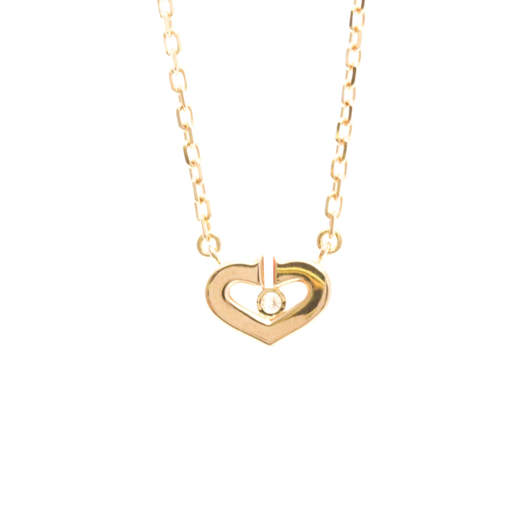 Cartier C Heart · Diamond · Rose Gold