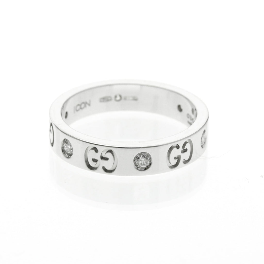 Gucci Icon · Diamond · 18K White Gold