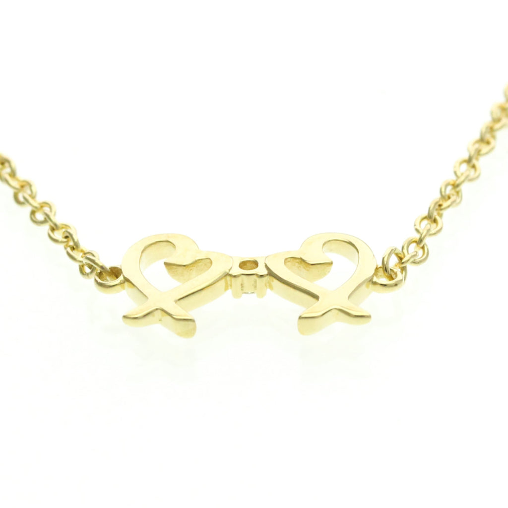 Tiffany Double Loving Heart · 18K Yellow Gold